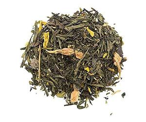 Té Amarillo Suspiros del Amanecer - Bolsa 50 g - Aromas de Té | Té amarillo y verde con Pai Mu Tan, melocotón, physalis, jazmín y girasol - Infusión artesanal suave y floral