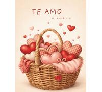 Te Amo - Cuaderno Todo en Uno: Hojas Rayadas, Cuadriculadas y en Blanco con 2 Páginas para Contraseñas | Cuaderno Ideal para Regalar