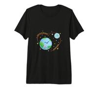 Te Amo hasta la Luna y de Vuelta Otra Vez Camiseta Premium