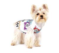 Te Amo mamá,Camiseta de algodón sin Mangas para Mascotas, Chaleco Transpirable, Suave y elástico para Cachorros,S