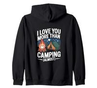 Te Amo más Que Acampar - Casi Sudadera con Capucha