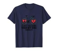 Te Amo más Que mi Bicicleta (Apenas) - Cyclist Valentine Camiseta