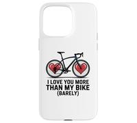 Te Amo más Que mi Bicicleta (Apenas) - Cyclist Valentine Carcasa para iPhone 15 Pro MAX