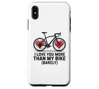 Te Amo más Que mi Bicicleta (Apenas) - Cyclist Valentine Carcasa para iPhone XS MAX
