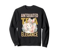 Té Antquated Elegance Bunny Party Time Vintage Lover Vibes Sudadera