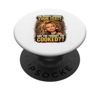 Te apresuraste a Pasar tu Prueba y pensaste Que cocinaste el Examen PopSockets PopGrip Adhesivo