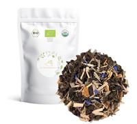 Té Azul de Cheesecake de Limón a Granel 100 Gramos - My Tea Moments - Cultivo Sostenible - Ingredientes Naturales: Té China Oolong combinado con Aciano, Citronela, Limón.