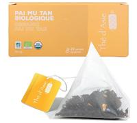 Té blanco Paï Mu Tan Té blanco orgánico de China a granel - Agricultura ecológica certificada - Thé d'Asie de KHLA (Infu x20)