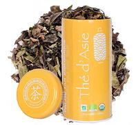 Té blanco Paï Mu Tan Té blanco orgánico de China a granel - Agricultura ecológica certificada - Thé d'Asie de KHLA (25g)
