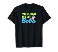 Té Boba a Juego Love You Had Me At Boba Camiseta