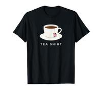 Té Británico Inglaterra Union Jack Bandera UK Londres Camiseta