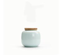 Té Café Azúcar Latas de Cerámica Té Caddy Mini Caja de Almacenamiento Portable Contenedor Hogar Té de Caramelos Dispensador Latas Utensillería de Cocina Porcelana, GYDHJSSJ