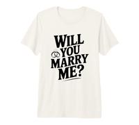 ¿Te casarás Conmigo? Propuesta de Compromiso Camiseta Premium