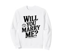 ¿Te casarás Conmigo? Propuesta de Compromiso Sudadera