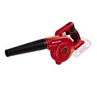 Einhell Soplador inalámbrico TE-CB 18/180 Li - Solo Power X-Change (18 V, Li-Ion, caudal de Aire de hasta 180km/h., 2 velocidades, Incl. 3 adaptadores de inflado, sin batería ni Cargador)