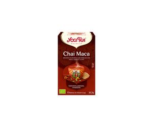 Té Chai Maca - 17 Bolsitas - Estimulante - Palpitante - Revitalizante - YogiTea