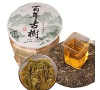 Té chino Pu'er 357g （0.787LB tea Té crudo de Puer Té verde Pastel de té hecho a mano Árboles viejos Té Pu erh Cuidado de la salud Té Pu er