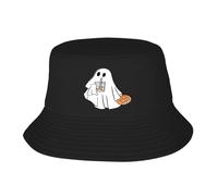 Té con Leche Fantasma Sombrero De Pescador ala Ancha Sombrero De Sol Exterior Flat Top Gorra para Pesca Senderismo Playa Deportes Todas Las Estaciones