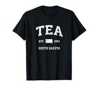 Té Dakota del Sur SD Vintage Athletic Sports Design Camiseta
