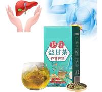 Té de 18 sabores para el cuidado del hígado, 18 sabores de té de protección del hígado, té nutritivo diario para el hígado, té nutritivo para el hígado y protege el hígado, té de hígado nutritivo