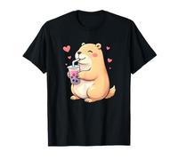 Té de burbujas Capybara - Cute Capy Camiseta