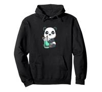 Té De Burbujas con Pandita Adorable Sudadera con Capucha