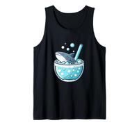 Té de Burbujas de tiburón Ballena Camiseta sin Mangas