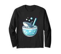 Té de Burbujas de tiburón Ballena Manga Larga