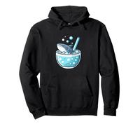 Té de Burbujas de tiburón Ballena Sudadera con Capucha