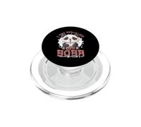 Té de Burbujas Kawaii Panda Anime Neko Panda Bear PopSockets PopGrip para MagSafe