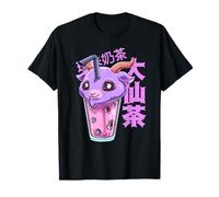 Té De Burbujas «Pastel Goth Baphomet» Camiseta