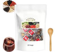 Té de Ginseng y Seis Tesoros para Riñones, Té de Ginseng y Bayas de Goji para Hombres y Mujeres (1 Box)