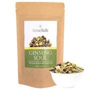 Té de hierbas a granel 100g, Mezcla de té de hierbas afrutado con ginseng jengibre hierba de limón remolacha raíz de regaliz, TeaClub Ginseng Soul té de hierbas