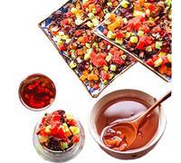 Té De Hierbas Chino Té De Frutas Calmante Y Relajante Fragante Tea De Flores Tea Verde Infusión Rica Fragancia Floral Y Frutal Sabor Refrescante Tee Para La Salud (250g)
