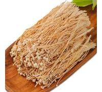 Té De Hierbas De Hongos Enoki Secos Naturales De Tradicional Secado Al Sol Los Hongos Enoki Son Puros Y No Adulterados Se Preparan En Agua Y Se Condimentan Para Cocinar (50g)
