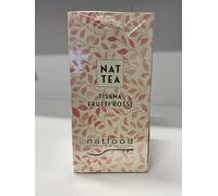té de hierbas frutos rojos natfood paquete de 55 g x 22 filtros de 2,5 g