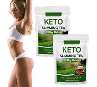 Té De Hierbas Naturales Adelgazante De 28 Días For Desintoxicación, Cintura, Estómago Plano Y Control De Peso(2pcs)