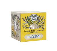 Té de hierbas orgánico Lavanda Miel Be Cube en caja de metal 24 bolsitas infusoras