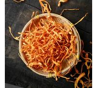 Té De Hierbas Orgánico Verde Té De Hierbas a Base De Flores De Cordyceps Chino Natural Original Con Fórmula Antigua Perfumado Beneficios Nutricionales Intensos Consistencia Suave (500g)