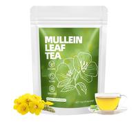 Té de Hojas de Gordolobo, Infusión Natural, Bolsitas de Gordolobo para Limpiar Pulmones, Fortalecer Las Vías Respiratorias y Las Mucosas, Sin Azúcar