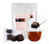 Té de jengibre con azúcar morena 200g El té de jengibre con azúcar morena hecho a mano tiene un rico sabor yun dulce sabor a jengibre