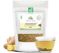 Té de jengibre - cortar de raíz - infusión digestiva Tonifiante y adelgazar - 180g
