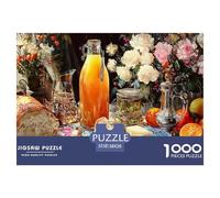 Té de la Tarde Puzzle 1000 Piezas Comida, Entretenimiento Rompecabezas De Bricolaje, Desafío, Adultos Y Niños A Partir De 12 Años 38x26cm/1000pcs