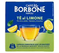 TÉ DE LIMÓN CAFFÈ BORBONE - 16 CÁPSULAS COMPATIBLES DOLCE GUSTO 10g