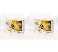 Té de Manzanilla y Miel - Caja de 25 Unidades con Funda - Aporta Bienestar y Tranquilidad - Contiene Propiedades Digestivas - Sabor Dulce - Infusión Digestiva (Paquete de 2)