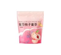 Té de perilla, melocotón y jengibre en bolsitas té triangulares 100 g (5 x 20 bolsas) que contienen una mezcla dátiles rojos moras(1pcs)