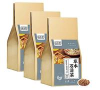 Té de piedras a base de hierbas, té de hierbas para el hígado, té para el cuidado del hígado de la salud, té para el cuidado del hígado de 18 sabores,té chino para el cuidado del hígado (3BOX)