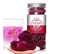 Té De Rosas Con Aroma Chino Té De Flores Calmante Y Relajante Vegano Y Fácil De Hierbas Verde Orgánico Y Sin Cafeína Que Mejora El Sueño Y Tiene Un Sabor Floral Intenso Y Suelto (25g black rose)
