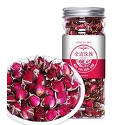 Té De Rosas Con Aroma Chino Té De Flores Calmante Y Relajante Vegano Y Fácil De Hierbas Verde Orgánico Y Sin Cafeína Que Mejora El Sueño Y Tiene Un Sabor Floral Intenso Y Suelto (60g gold rose)