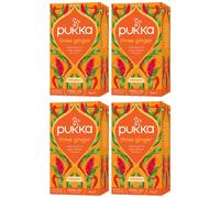 - Juego de 6 Pukka Infusion tres gingembres Bio - Caja de 20 bolsas